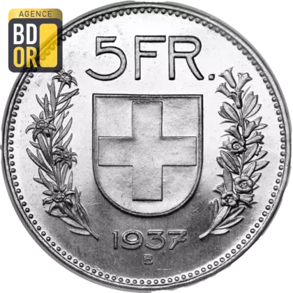 5 Francs Tête de Berger 1931-1969