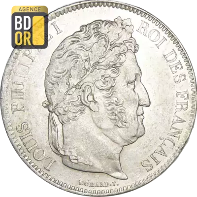 5 Frs Louis-Philippe Ier TÃªte LaurÃ©e