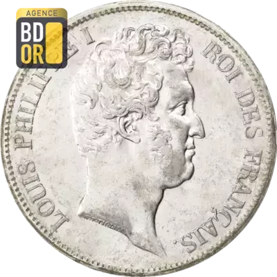 5 Frs Louis-Philippe Ier, TÃªte Nue
