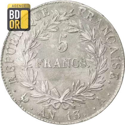 5 Frs Napoléon An 13 & An 14