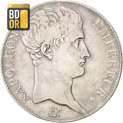 5 Frs NapolÃ©on Empereur TÃªte Nue