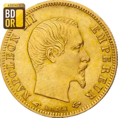 5 Frs NapolÃ©on III, Gd module