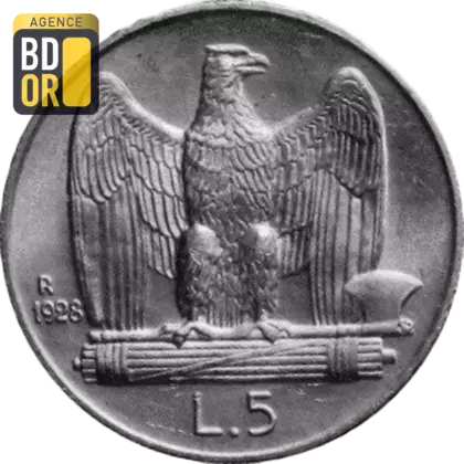 5 lires Victor-Emmanuel III 1926-1935