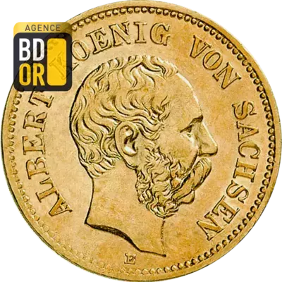 5 Mark Or Albert de Saxe 