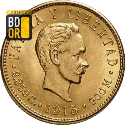 5 Pesos Or