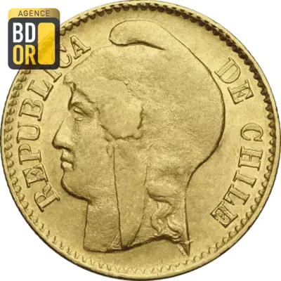 5 Pesos Or 1895 Ã  1911