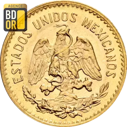 5 Pesos Or Hidalgo