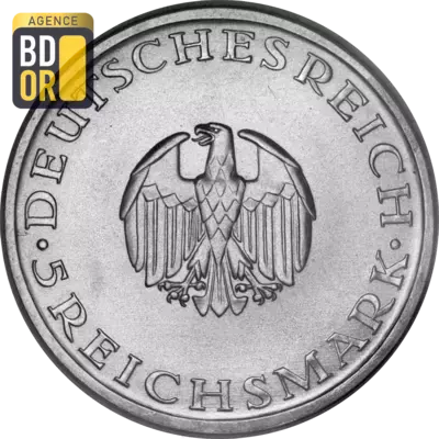 5 Reichsmark (Gotthold Lessing)