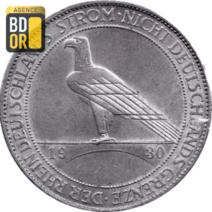 5 Reichsmark (Libération de la Rhénanie)