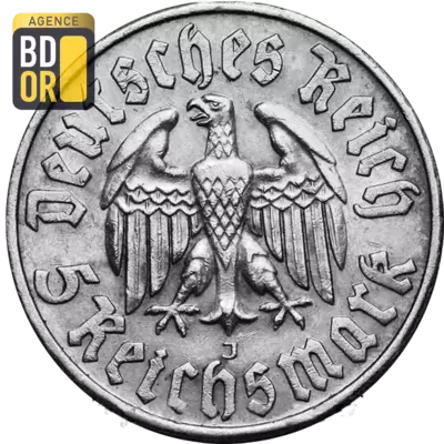 5 Reichsmark (Martin Luther), 1933
