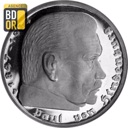5 Reichsmark (Paul von Hindenburg), 1935-1936