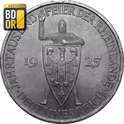 5 Reichsmark (RhÃ©nanie), 1925