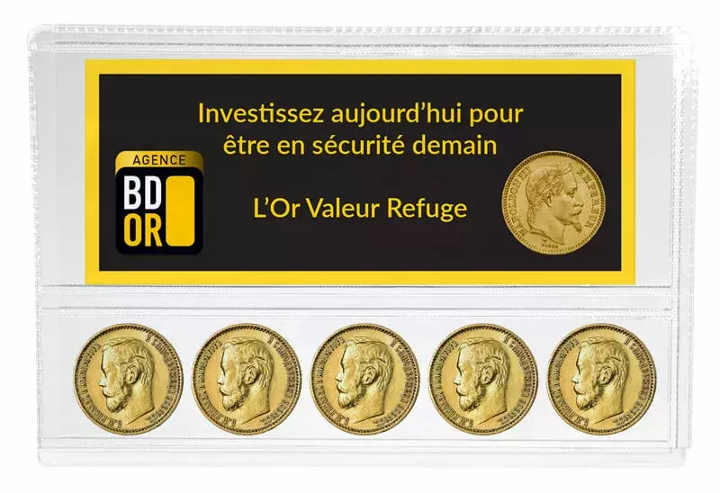 5 Roubles Or