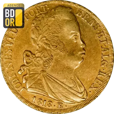 6400 Reis Or 1805 Ã  1817