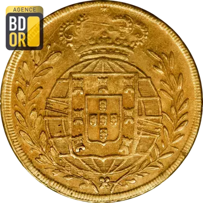 6400 Reis Or 1818 à 1822