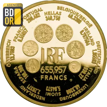 655,957 Francs Or Europa