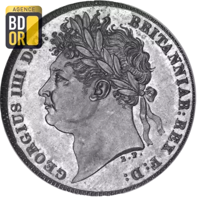 6 pence George IV 1er type