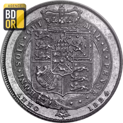 6 pence George IV 2e type