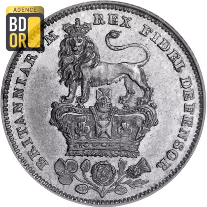 6 pence George IV 3e type