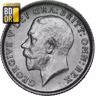 6 pence George V 1ère effigie 500 6 pence George V 1ère effigie 500