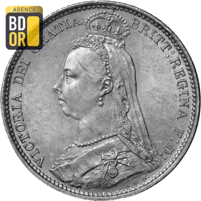 6 pence Victoria effigie du jubilÃ©, 2e type