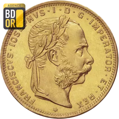 8 Florins - 20 Francs Autriche