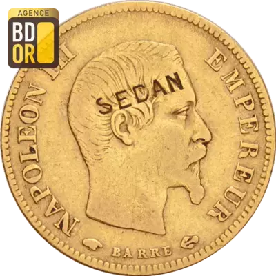 Francs Or Satirique 'SEDAN'