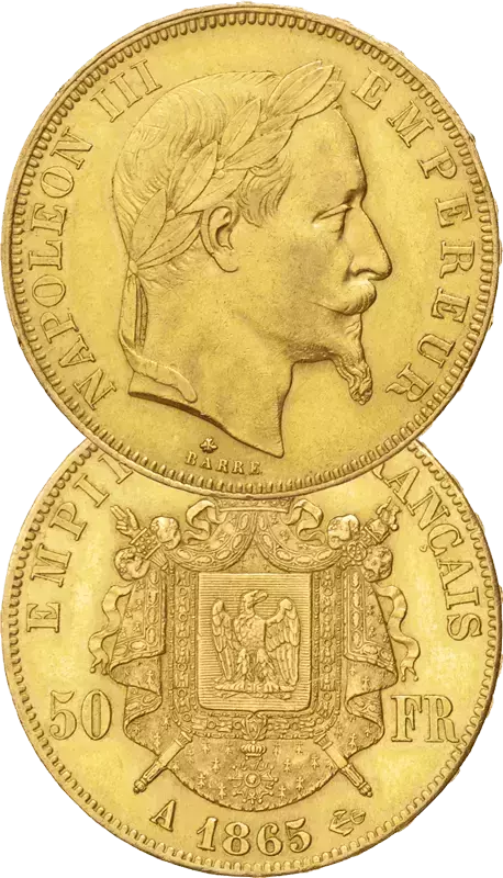 50 Francs Or Tête Laurée 50 Francs Or Tête Laurée