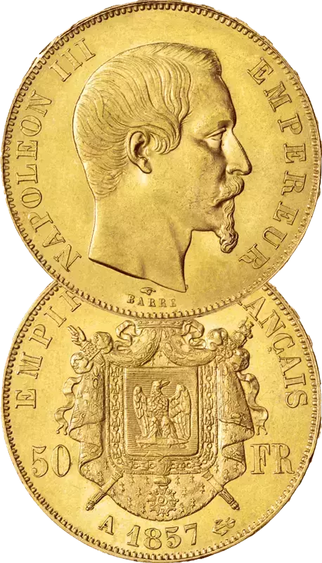 50 Francs Or Tête Nue 50 Francs Or Tête Nue
