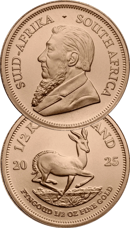 Krugerrand 1/2 Once Or Krugerrand 1/2 Once Or