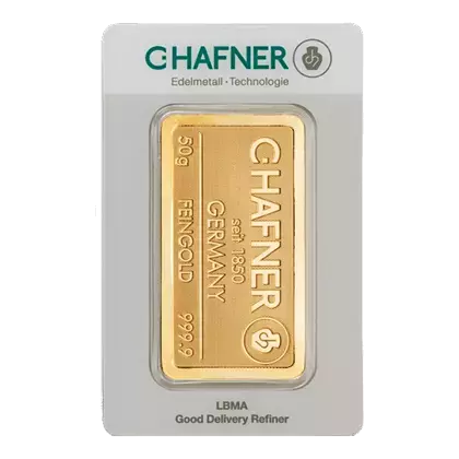 Lingotin Or 50 Grammes Lingotin Or 50 Grammes