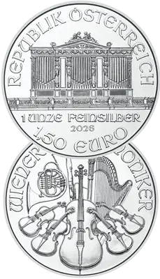 Philharmonique Argent 1 Once Philharmonique Argent 1 Once