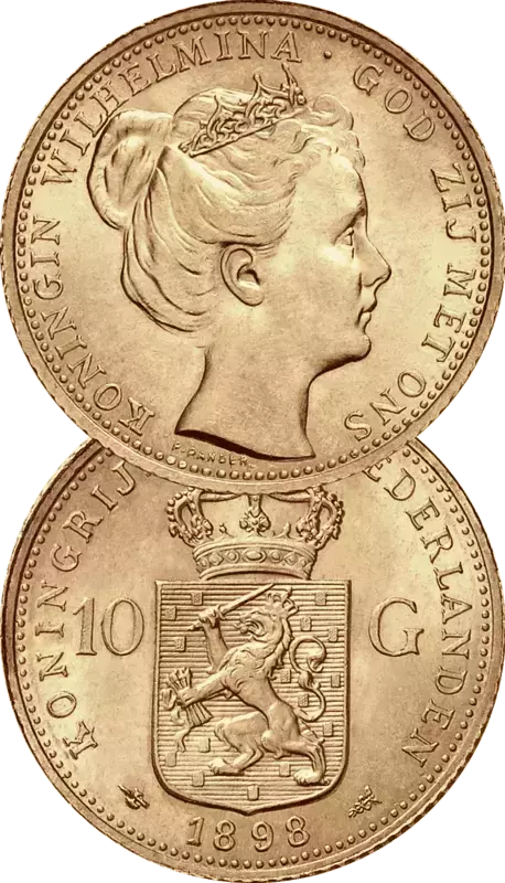  Pièce d’or 10 Gulden