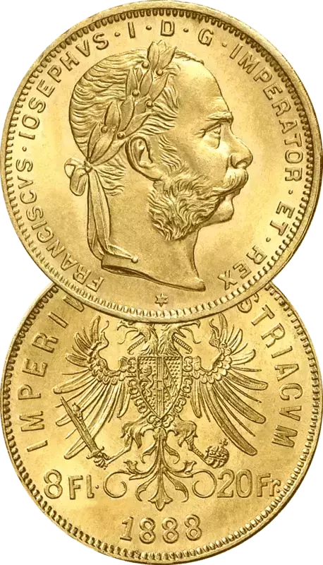 Pièce d'or 20 Francs François-Joseph Ier Pièce d'or 20 Francs François-Joseph Ier