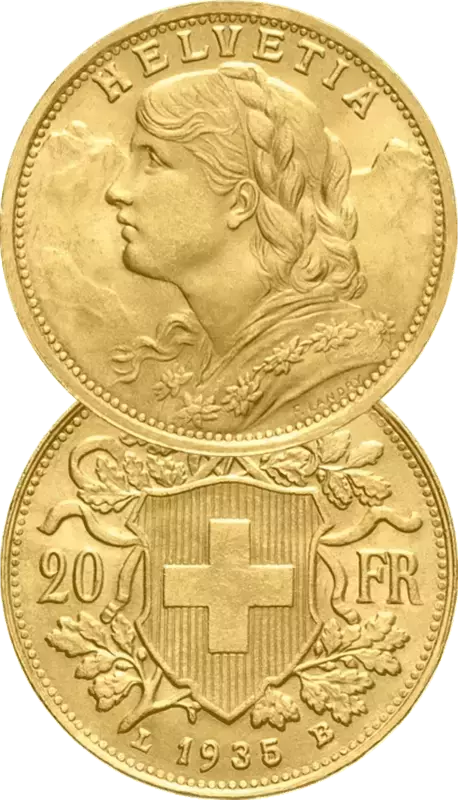 Pièce d’or 20 Francs Suisse Vreneli Pièce d’or 20 Francs Suisse Vreneli