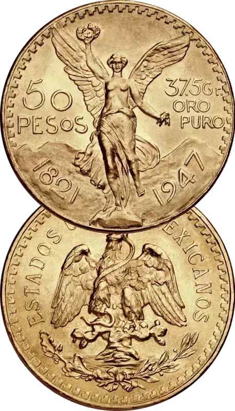 Pièce d'or 50 Pesos