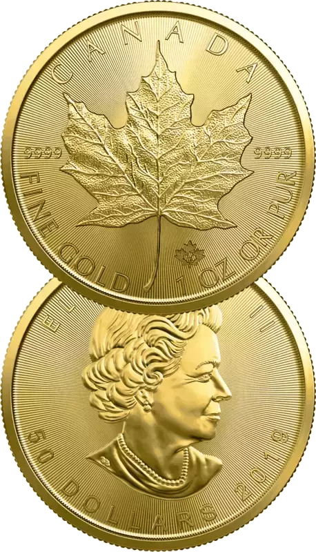 Pièce d'or Maple Leaf Once