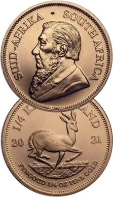 Krugerrand 1/4 Once Or Krugerrand 1/4 Once Or