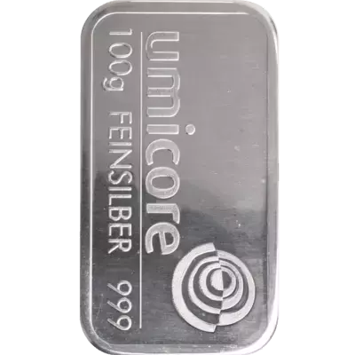 Lingot Argent 100 Gr