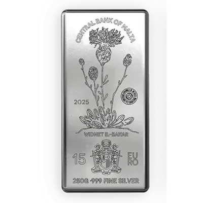 Lingot Argent 250g Malta sans TVA Lingot Argent 250g Malta sans TVA