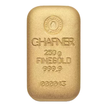 Lingot Or 250 Grammes