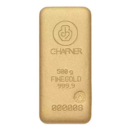 Lingot Or 500 Grammes Lingot Or 500 Grammes