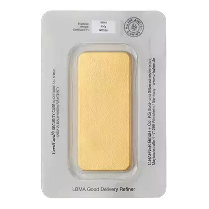 Lingot Or 500 Grammes