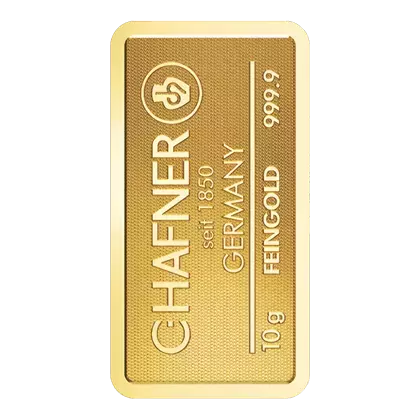 Lingotin Or 10 Grammes