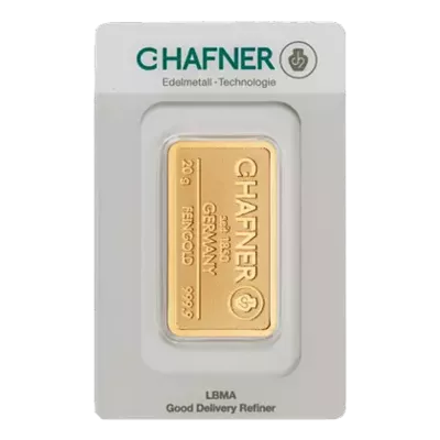 Lingotin Or 20 Grammes