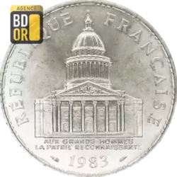 100 Frs Panthéon