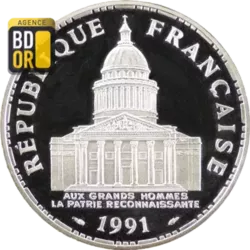 100 Frs Panthéon BE