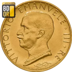 100 Lires Or 1931 à 1933