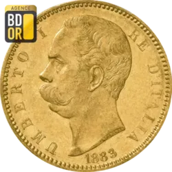 100 Lires Or Humbert Ier