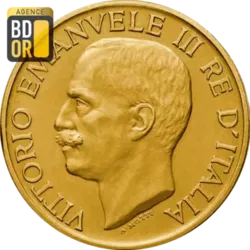 100 Lires Or Victor Emmanuel III 1923